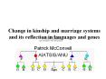 Change in kinship and marriage systems and its reflection i