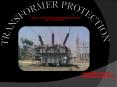high tension transformer protection