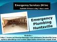 Emergency Plumbing Huntsville