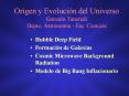 Origen y Evoluci n del Universo Gonzalo Tancredi Depto