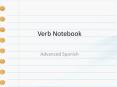 Verb Notebook Advanced Spanish 13 1. To have tener teng