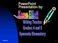 PowerPoint Presentation by: * * * * The Wonderful World o