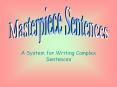 A System for Writing Complex Sentences A System for Writin