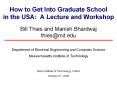 ... A Lecture and Workshop Bill Thies and Manish Bhardwa