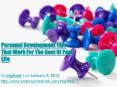 Personal Development Tips That Work For The Rest Of Your Life