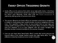 Family Offices Triggering Growth