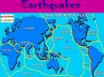 Earthquakes are the shaking, rolling or sudden shock of th