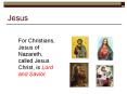 Jesus For Christians, Jesus of Nazareth, called Jesu