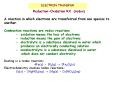Electrochemistry involves redox reactions: Cu(s) 