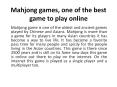 1001mahjonggames.com