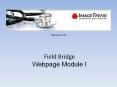 Version 5.0 Field Bridge Webpage Module I Image Trend Ver
