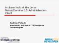 A closer look at the Lotus Notes/Domino 6.5 Administratio