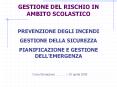 gestione del rischio in ambito scolastico prevenzione degl