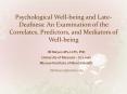 All people do not perceive relative illness/disabilit