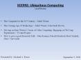 ECE992: Ubiquitous Computing Lead Review The Computer fo