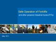 Safe Operation of Forklifts and other powered industria