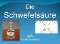 Die Schwefels ure GFS Von Marco Kleiner Steckbrief de