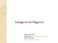 Inteligencia de Negocios Santiago, Abril 2009 Nicol s Gallo