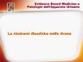 Evidence Based Medicine e Patologie dell Apparato Urinari