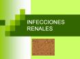 INFECCIONES RENALES Cilindros leucocitarios exudaci 