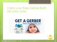 Free bath Set -  Free Gerberg Bath time set