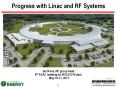 Progress with Linac and RF Systems Jim Rose, RF group hea