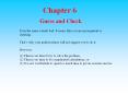 Chapter 6 Guess and Check Even the name sounds bad. It seem
