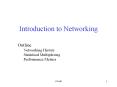 Introduction to Networking Outline Networking Histor