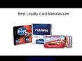 Best Loyalty Card Manufacturer