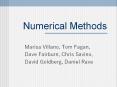 An Overview The Method of Finite ... Approximations o