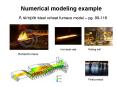 Numerical modeling example A simple ... to cover the sla