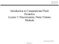 Discretization is the method of approximating the ... Finit