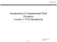 Lecture 2: CFD Introduction Numerical Simulation