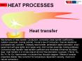 HEAT PROCESSES HP4 Heat transfer Mechanisms of hea