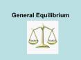 General Equilibrium Reactants Products Equilibriu