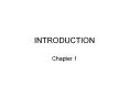 INTRODUCTION Chapter 1 RESEARCH AND ACCOUNTABILITY Two majo