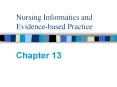 Nursing Informatics and Evidence-based Practice Chapter 1