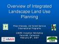 Overview of Integrated Landscape Land Use Planning Mik