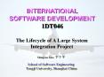 INTERNATIONAL SOFTWARE DEVELOPMENT 1DT046 The Lifecycle of 