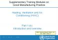Good Manufacturing Practice Heating, Ventilation and Air