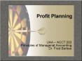 UAA   ACCT 202 Principles of Managerial Accounting Dr. Fre