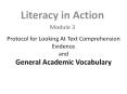 ... and protocols you use to accelerate your students