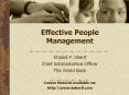 Effective People Management Khaled F. Sherif Chie