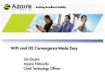 Jim Grams Azaire Networks Chief Technology Officer Motive t