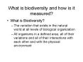... teaches us about conservation on main lands Why? Habita