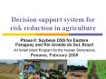 Phase II: Soybean DSS for Eastern Paraguay and Rio Grande d