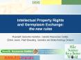 Intellectual Property Rights and Germplasm Exchange: the ne