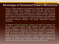 Advantages of Commercial Property Maintenance