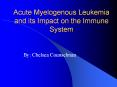 Acute Myelogenous Leukemia and its Impact on the Immun