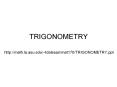 TRIGONOMETR